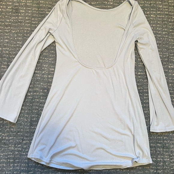 Blue open back dress NWT - Picture 2 of 3